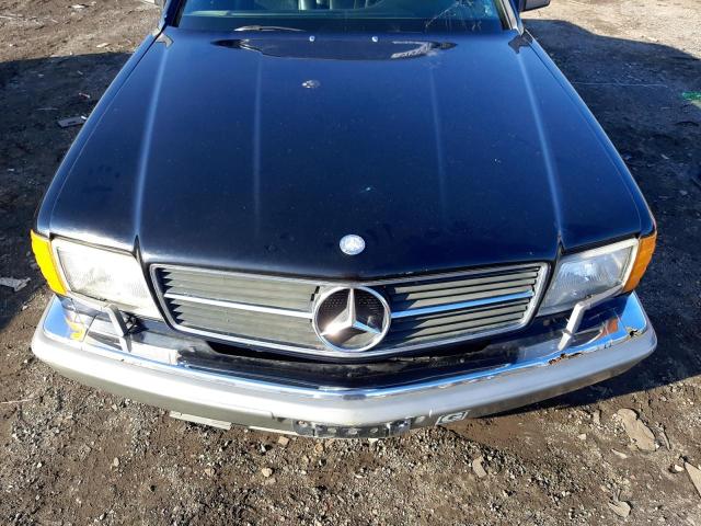Photo 11 from auction – 1986 MERCEDES-BENZ 560 SEC with VIN WDBCA45D0GA241248