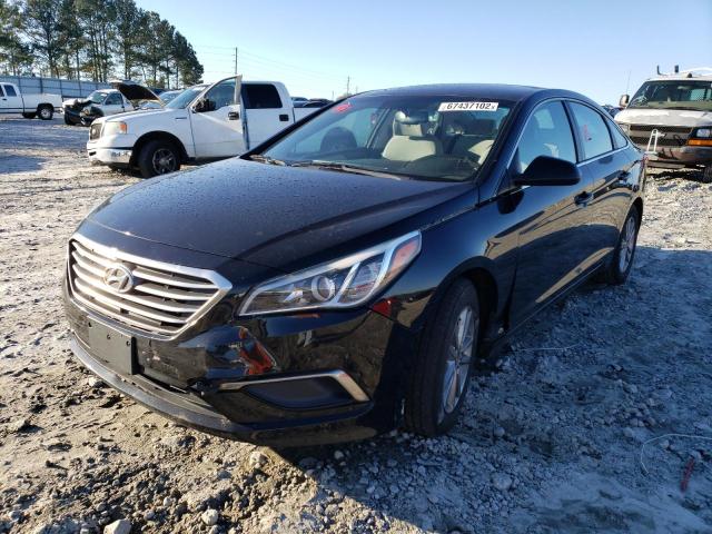 HYUNDAI SONATA SE 2016 with VIN 5NPE24AF2GH307452 - Photo from auction