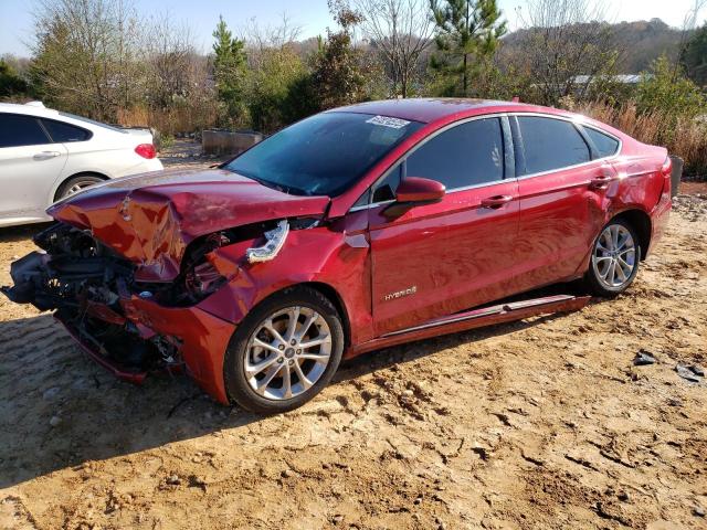 FORD FUSION SE 2019 with VIN 3FA6P0LU1KR204352 - Photo from auction