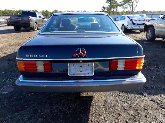 Photo 6 from auction – 1986 MERCEDES-BENZ 560 SEC with VIN WDBCA45D0GA241248
