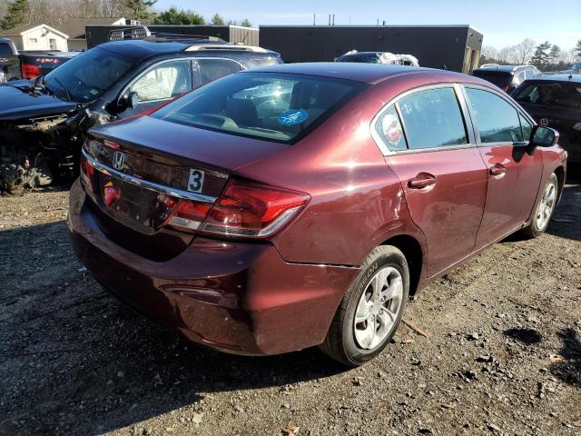 Photo 3 from auction – 2014 HONDA CIVIC LX with VIN 19XFB2F5XEE213541