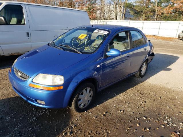 CHEVROLET AVEO LT 2005 with VIN KL1TG52675B322726 - Photo from auction