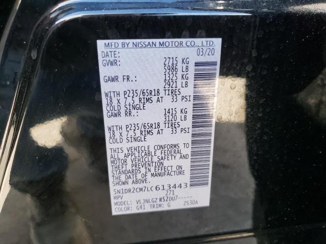 Photo 14 from auction – 2020 NISSAN PATHFINDER with VIN 5N1DR2CM7LC613443