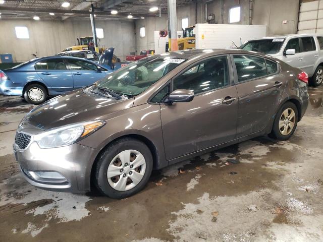 KIA FORTE LX 2015 with VIN KNAFX4A66F5344070 - Photo from auction