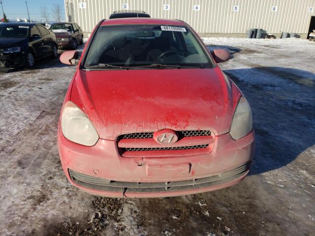 Photo 5 from auction – 2007 HYUNDAI ACCENT BAS with VIN KMHCN35C47U030460