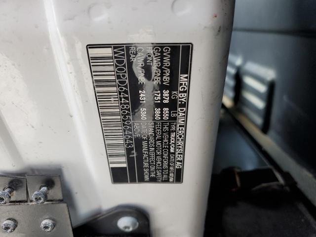 Photo 14 from auction – 2006 DODGE SPRINTER 2 with VIN WD0PD644865964643