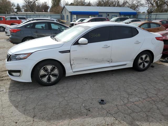 KIA OPTIMA HYB 2013 with VIN KNAGM4AD8D5038190 - Photo from auction