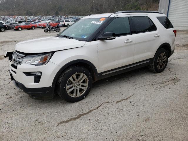 FORD EXPLORER X 2018 with VIN 1FM5K8D83JGA53259 - Photo from auction
