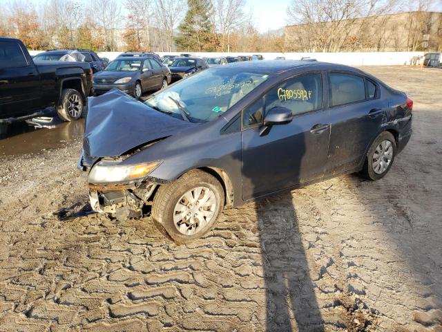HONDA CIVIC LX 2012 with VIN 2HGFB2F50CH302263 - Photo from auction