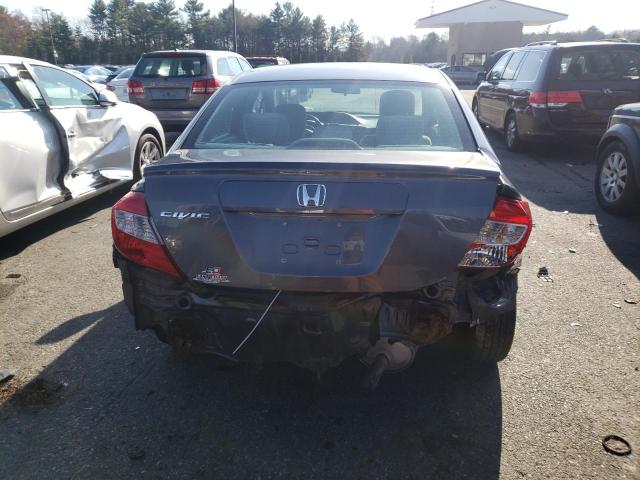 Photo 6 from auction – 2012 HONDA CIVIC LX with VIN 19XFB2F51CE327022