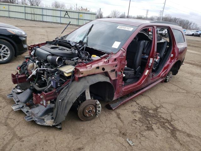 DODGE DURANGO GT 2021 with VIN 1C4RDJDG7MC765574 - Photo from auction