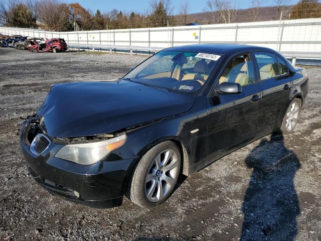 BMW 545 I 2005 with VIN WBANB33595B088774 - Photo from auction