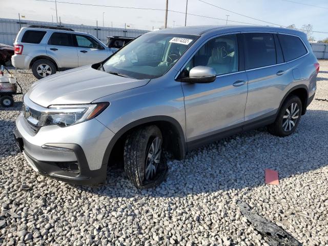 HONDA PILOT EXL 2021 with VIN 5FNYF6H58MB034232 - Photo from auction