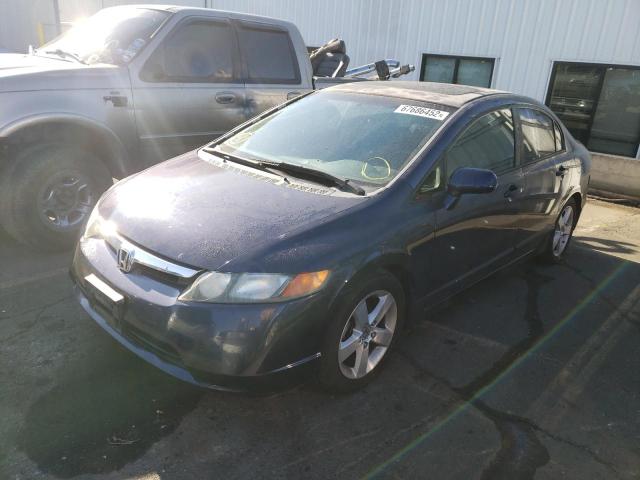 HONDA CIVIC EX 2007 with VIN JHMFA16807S001320 - Photo from auction