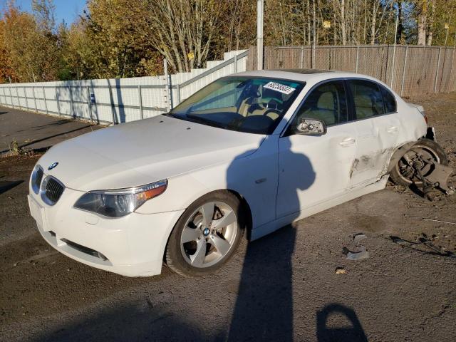 BMW 525 I 2007 with VIN WBANE53517CW64924 - Photo from auction
