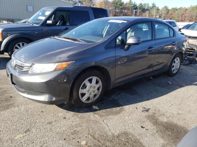 HONDA CIVIC LX 2012 with VIN 19XFB2F51CE327022 - Photo from auction