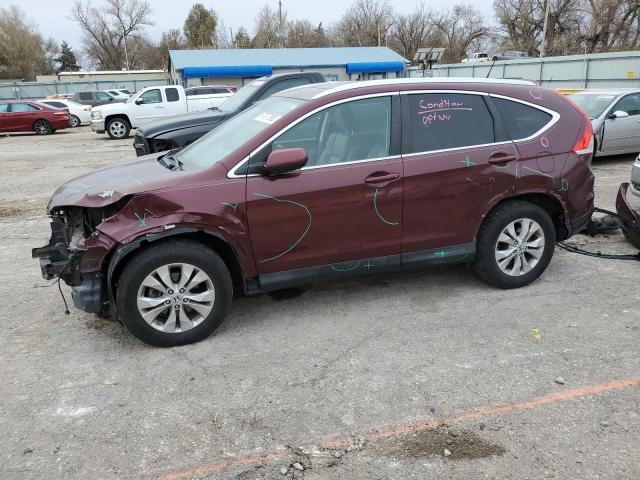 HONDA CR-V EXL 2013 with VIN 5J6RM4H71DL063174 - Photo from auction