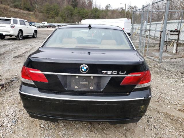 Photo 6 from auction – 2007 BMW 750 with VIN WBAHN83537DT75214