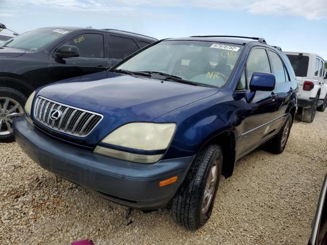 LEXUS RX 300 2002 with VIN JTJGF10U520146920 - Photo from auction