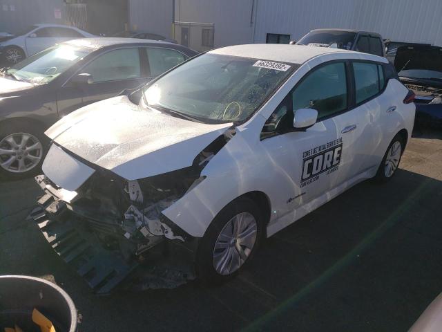 NISSAN LEAF S 2019 with VIN 1N4AZ1CP3KC302480 - Photo from auction