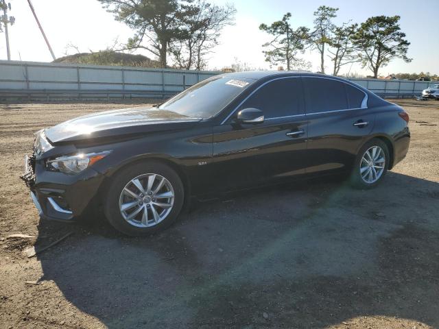 INFINITI Q50 LUXE 2018 with VIN JN1EV7AR1JM442425 - Photo from auction