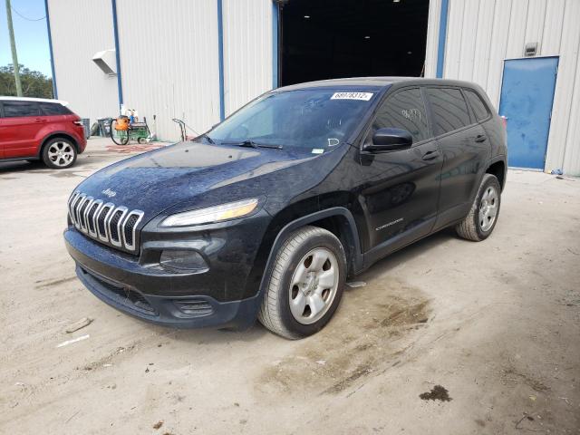 JEEP CHEROKEE S 2015 with VIN 1C4PJLAB6FW505799 - Photo from auction
