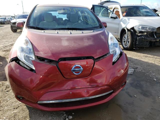 Photo 5 from auction – 2015 NISSAN LEAF S with VIN 1N4AZ0CP8FC302748