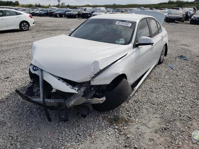 BMW 320 I 2014 with VIN WBA3B1C58EP680956 - Photo from auction