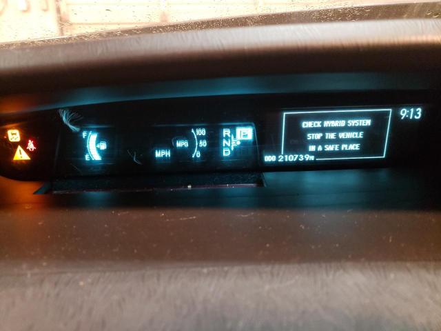 Photo 9 from auction – 2014 TOYOTA PRIUS with VIN JTDKN3DU8E1758212