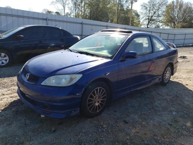HONDA CIVIC EX 2005 with VIN 1HGEM22995L020711 - Photo from auction