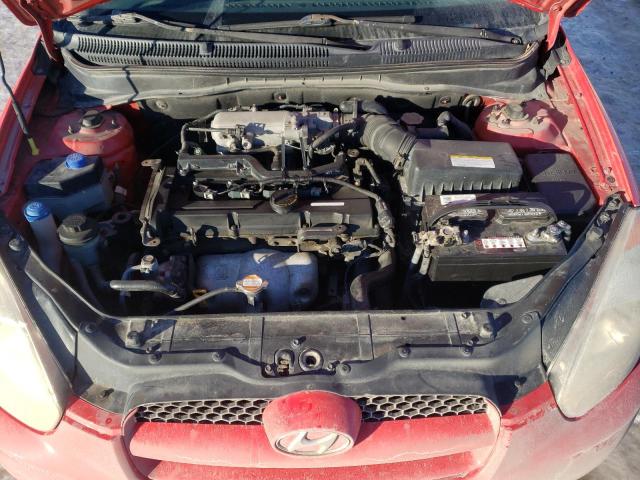 Photo 11 from auction – 2007 HYUNDAI ACCENT BAS with VIN KMHCN35C47U030460