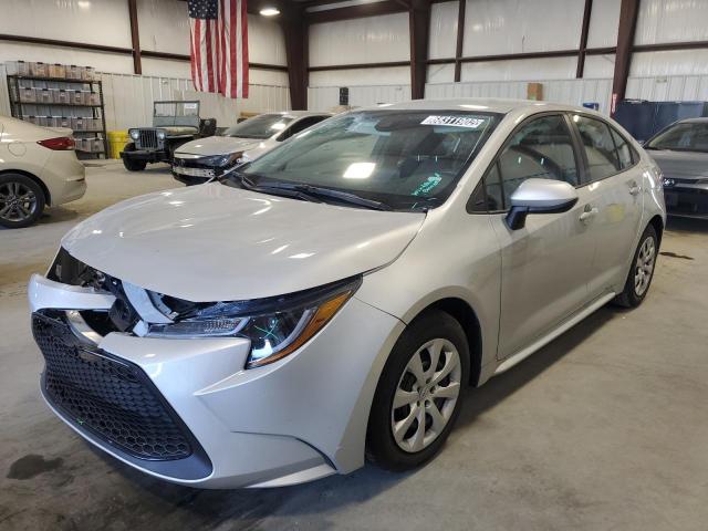 TOYOTA COROLLA LE 2022 with VIN 5YFEPMAE3NP348245 - Photo from auction