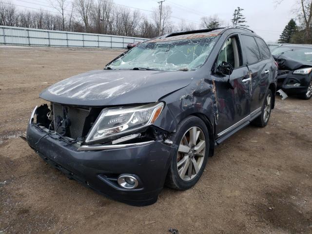 NISSAN PATHFINDER 2014 with VIN 5N1AR2MM8EC708288 - Photo from auction