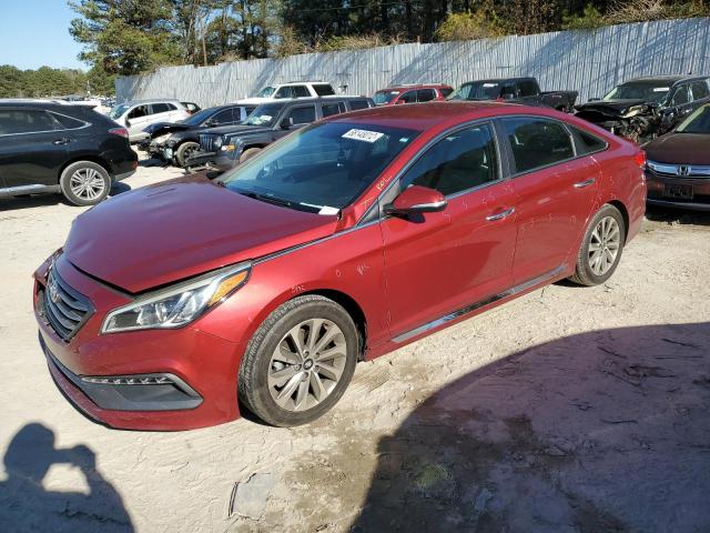 HYUNDAI SONATA 2016 with VIN 5NPE34AF9GH264872 - Photo from auction