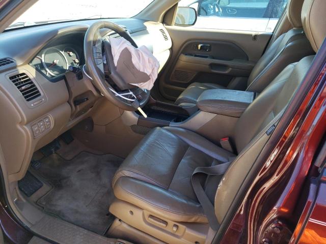 Foto 7 de la subasta – 2008 HONDA PILOT EXL con VIN 5FNYF28698B011341