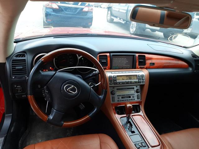 Photo 8 from auction – 2003 LEXUS SC 430 with VIN JTHFN48Y030048839