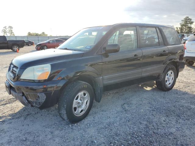 Photo 1 from auction – 2005 HONDA PILOT LX with VIN 2HKYF18115H550614