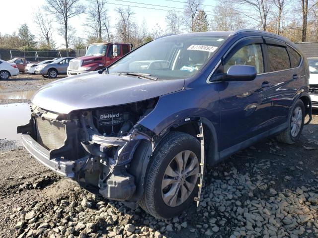 Photo 1 from auction – 2014 HONDA CR-V EXL with VIN 2HKRM4H72EH655985