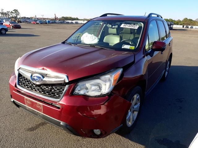 SUBARU FORESTER 2 2014 with VIN JF2SJAPC8EH544199 - Photo from auction