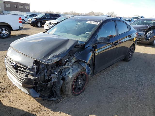 HYUNDAI ACCENT SE 2018 with VIN 3KPC24A35JE034547 - Photo from auction