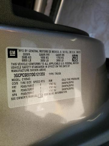 Photo 14 from auction – 2013 CHEVROLET SILVERADO with VIN 3GCPCSE07DG121359