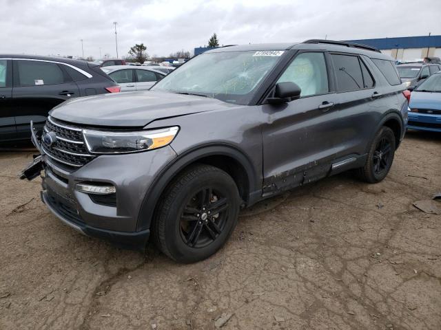 FORD EXPLORER X 2021 with VIN 1FMSK8DH3MGA69937 - Photo from auction