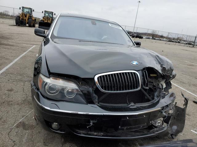 Photo 5 from auction – 2007 BMW 750 with VIN WBAHN83527DT70862