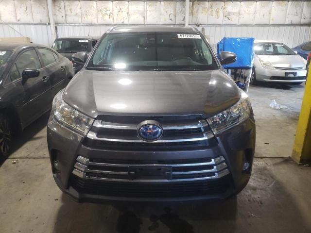 Photo 5 from auction – 2018 TOYOTA HIGHLANDER with VIN 5TDDGRFH4JS037792