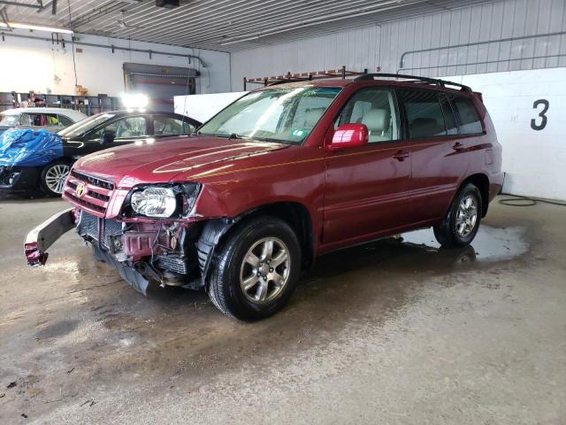TOYOTA HIGHLANDER 2005 with VIN JTEDP21A050046348 - Photo from auction