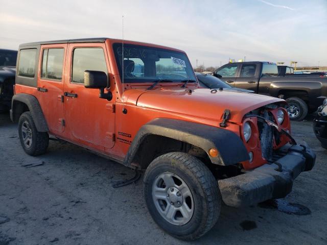 Photo 4 from auction – 2015 JEEP WRANGLER U with VIN 1C4BJWKG7FL686516