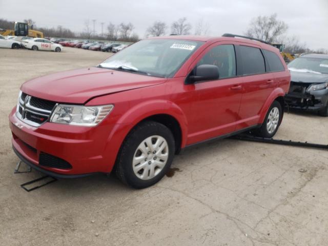 DODGE JOURNEY SE 2016 with VIN 3C4PDCABXGT222983 - Photo from auction
