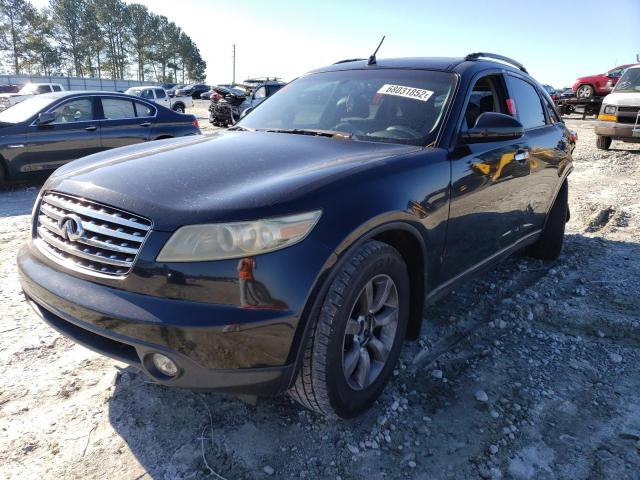 INFINITI FX35 2003 with VIN JNRAS08U73X101585 - Photo from auction