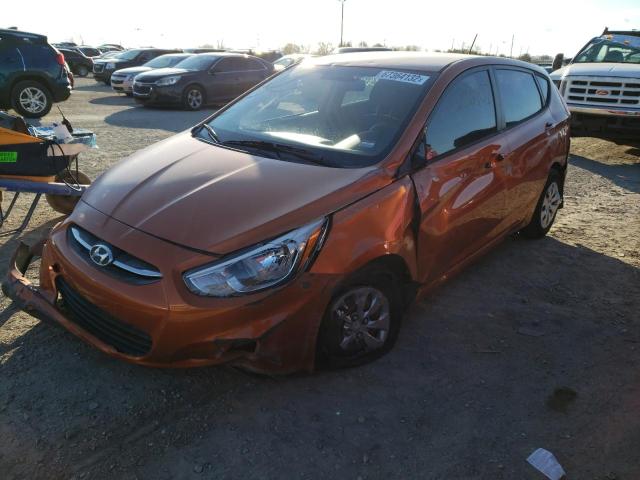 HYUNDAI ACCENT SE 2016 with VIN KMHCT5AE1GU265830 - Photo from auction