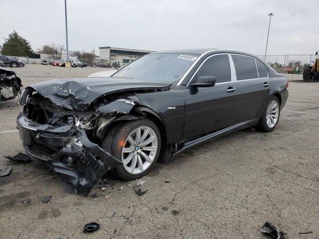 BMW 750 2007 with VIN WBAHN83527DT70862 - Photo from auction